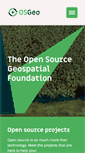Mobile Screenshot of osgeo.org