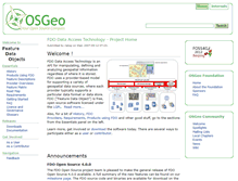 Tablet Screenshot of fdo.osgeo.org