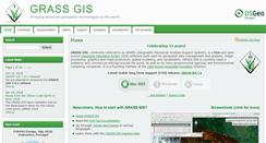 Desktop Screenshot of grass.osgeo.org