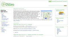 Desktop Screenshot of mapguide.osgeo.org