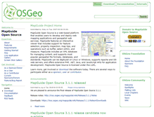 Tablet Screenshot of mapguide.osgeo.org