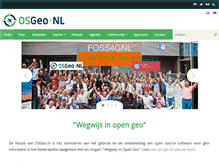 Tablet Screenshot of osgeo.nl
